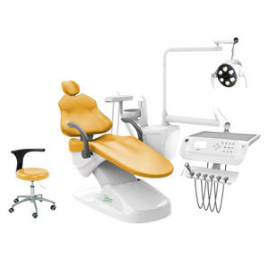 Sillón Dental Rixi R5 Eléctrico Color Girasol con Escupidera Integrada de Plástico y Acero, Equipo Dental - Product Image 1