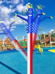 Gran oferta, pequeño bailarín inflable para hombre, publicidad, cielo inflable, alto bailarín de aire inflable con varios colores - Product Image 5
