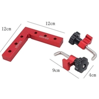 Carrés de positionnement à 90 degrés pinces à Angle droit règle de serrage d'angle réglable en bois pince de positionneur de montage en forme de L