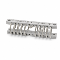 Câble antichoc en acier inoxydable et aluminium Hoan Industry JGX-0320D-17A pour armoire électrique, caméra vidéo UAV et contrôle acoustique du bruit