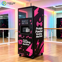 Máquina Expendedora de Proteína Inteligente para Gimnasio, Máquina Expendedora de Proteína con Pantalla Táctil