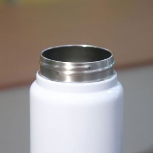 Custom Logo 420ml Double Wall Stainless Steel Vacuum Insulated Double Wall Kids Water Bottle With <b>Straw</b> and Handle for Outdoor - Product Image 4