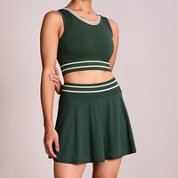 Luckpanther, venta al por mayor, ropa moldeadora de control de barriga de alta calidad, chaleco Racerback, camiseta sin mangas sin costuras de tenis para mujer