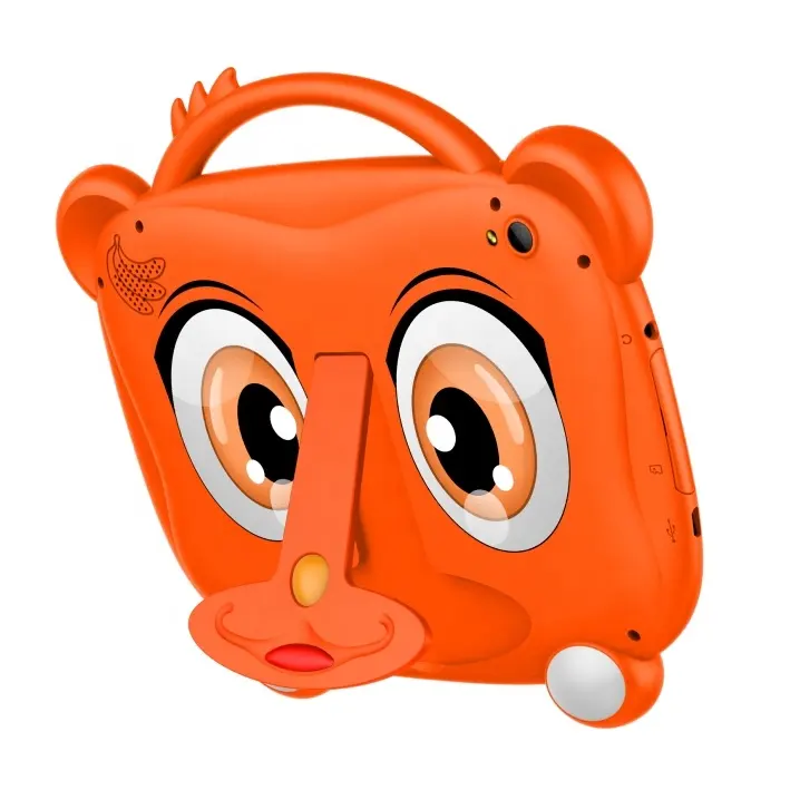 Kids Tablet Pc 7 "Onze Prive Modulewith Monkey Silicon Case Voor Jongens En Meisjes