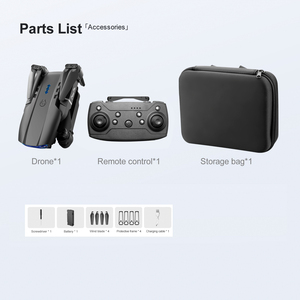 Mini drone <span class=keywords><strong>pas</strong></span> cher E99 Pro E88 Pro avec caméra 1080P, fonction Suivez-moi et évitement d'obstacles pour débutants, télécommande RC FPV - Product Image 6