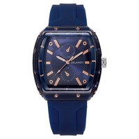 Montre à quartz décontractée pour homme, boîtier transparent, bracelet en silicone, design unique, montre-bracelet tendance pour un usage quotidien