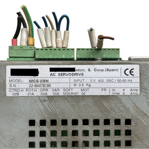 Variador de Frecuencia MCS-08H Usado en Buen Estado MCS-08H Variador de Frecuencia MCS-08H - Product Image 6