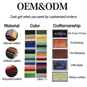 Etiqueta de Equipaje de Cuero Genuino Vintage de Alta Calidad con Logotipo Personalizado, Etiquetas <span class=keywords><strong>Premium</strong></span> para su Maleta y Etiqueta de Viaje - Product Image 2