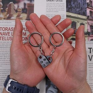 Brick Set Best Friend Keychains Couples Heart Shaped <b>Valentine</b> Is Day Birthday <b>for</b> Him Her <b>Gifts</b> <b>Boyfriend</b> Girlfriend Christmas - Product Image 5