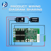 Carte de protection de batterie Li-ion KLS 4S 5S 6S 7S 10S 13S 1A 20A pour outils électriques, robots, batteries ternaires, sodium, LiFePO4 KLS-169