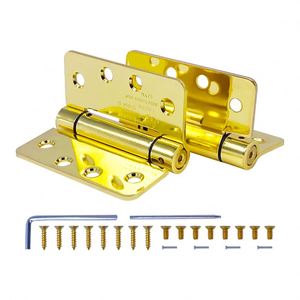 Bisagras ocultas WEKIS modernas de acero inoxidable 304 con cierre automático para puertas de gabinetes de cocina y baño - Product Image 2