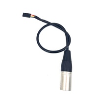 YZlink usine mâle 3 broches connecteur XLR prise adaptateur connecteur câble d'alimentation Audio