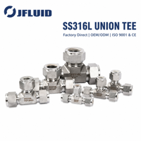 OEM Stainless Steel Union Tee 304 316 Npt Bsp Threaded Custom Factory Direct Wholesale Bulk Supply China Supplier