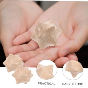 Holz-Massagebälle Triggerpunkt-Nadeln Akupressur Aktiv-Massagegerät Stacheliger Harter Physiotherapie-Massageball mit Musikfunktion für Körper Hand Handfläche - Product Image 6