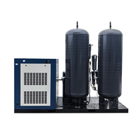 Compresseur d'air à vis 37KW PM VSD 16 bars, refroidi par eau, unité intégrée pour découpe laser fibre haute puissance, atelier de fabrication métallique