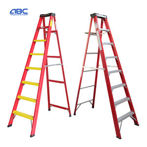 Étape en fibre de verre non conductrice Échelle en fibre de verre de 10 pieds utilisée autour de la Offre Spéciale d'électricité aux États-Unis - Product Image 6