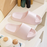 Sandal Wanita untuk Musim Panas, Sandal Jepit Dalam Ruangan, Sandal Rumah EVA Cloud, Sandal Pantai Platform, Anti-Selip, Ujung Terbuka, Sandal Pria