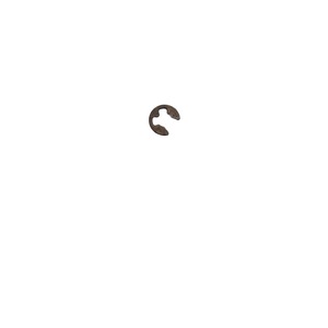 Boulon à goupille fendu en acier avec ressort et goupille de verrouillage compatible avec St 056 Réf 915742 - Product Image 1