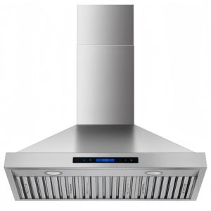 Campana Extractora Eléctrica de Pared de 36 Pulgadas, 900 CFM, Ultra Silenciosa, con Control Remoto, 3 Velocidades, Luces LED, Filtro Deflector, Acero Inoxidable - Product Image 1