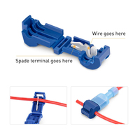 Bornes à sertir Scotch Lock 0,5-6 mm, connecteurs de câbles électriques, raccords rapides, bornes à sertir pour fils