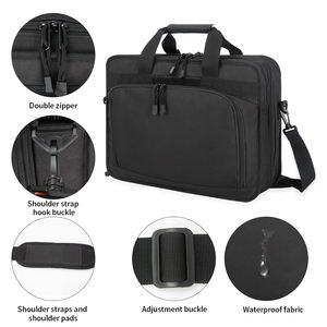 Elegante bolso para ordenador portátil maletín 17,3 funda para ordenador portátil para hombres bolso de hombro de oficina para el trabajo viaje de negocios Cconvertive mochila para ordenador portátil - Product Image 5