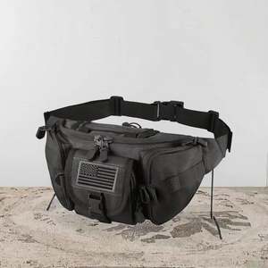 Sac banane de sport imperméable à blocs de couleur, en matériau recyclé, léger, pour la randonnée et les activités d'entraînement - Product Image 3