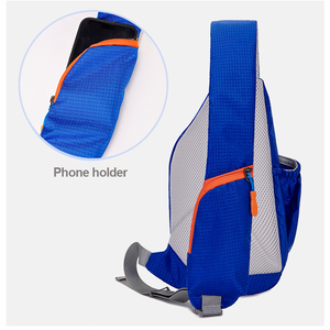 New Trend <strong>Navy</strong> <strong>Blue</strong> Polyester Utility Bottle Holder Unisex Outdoor <strong>Crossbody</strong> Chest <strong>Bag</strong> Waterproof Riding Sling <strong>Bag</strong> Gym <strong>Bag</strong> - Product Image 3
