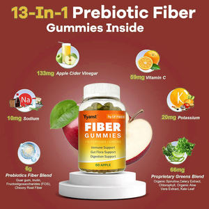 Gomitas de Fibra de Alta Calidad de Marca Privada con Vitamina C para el Metabolismo y la Salud Digestiva en Adultos - Product Image 3