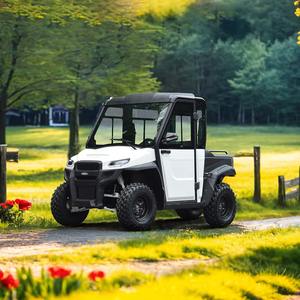 รถกอล์ฟ Cengo Agricultural 4WD แบบสองที่นั่ง ปิดมิดชิด ระยะทางวิ่ง 70-90 กม. ได้รับการรับรองมาตรฐาน CE/GCC/Eec แบตเตอรี่ลิเธียม 2+2 ที่นั่ง สำหรับสนามกอล์ฟ - Product Image 3