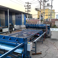 Ligne de soudage entièrement automatique contrôlée par CNC pour la fabrication de mailles de soutènement de tunnels miniers et de protection contre les chutes de roche