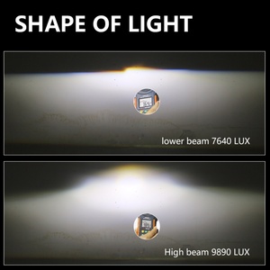 SANVI Aftermarket Automotive P2 3 Inch matrix Bi Led <b>Projector</b> Lens Headlight 3.0 for Car Halogen Bulbs Replacement - Product Image 6