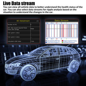 2025 Acclope Select and Display 4 <span class=keywords><strong>Data</strong></span> Stream BT80 OBD2 y probador de batería con Cloud Print Read y Clear Car Fault Code - Product Image 6