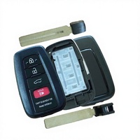 Coque de clé intelligente universelle USK à 4 boutons sans logo pour Toyota (VERROUILLAGE/DÉVERROUILLAGE/SUV/Panique)