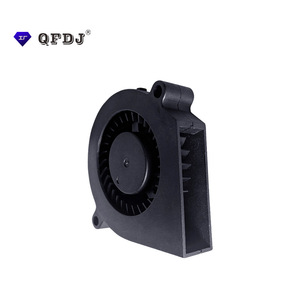 QFDJ 6015 Centrifugal Fan 6Cm 12V DC Motor Black Plastic For Cooling And <b>Humidifier</b> - Product Image 1