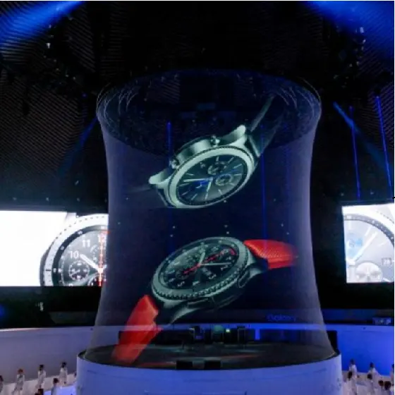 Malha de Tela de projeção holográfica 3d Holograma Display Pepperscrim 3D, 3d projetor holográfico