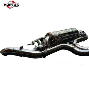 Sistema de Escape Catback Valvetronic de Alto Rendimiento en Acero Inoxidable con Acabado Espejo para Audi Q8 3.0T con 3 Años de Garantía - Product Image 2