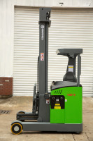 Chariot élévateur électrique contrepoids MOVMES 1500 kg avec batterie lithium-ion, type surélevé, longueur de fourche 1070 mm, levée 6 m