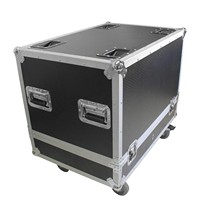 Flight Case pour 4 enceintes RCF HDL6-A avec roues, protection durable pour enceintes, boîte de transport en aluminium pour équipement