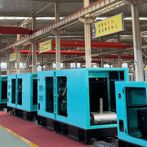 Hiệu quả cao 60kw 100kw Máy phát điện diesel cho doanh nghiệp nhỏ 1500rpm 50Hz 400V làm mát bằng nước ATS tự động bắt đầu 100% loại im lặng - Product Image 1