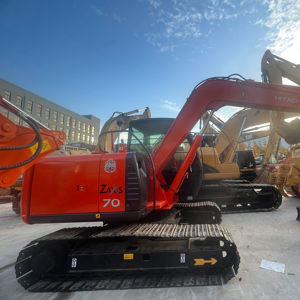 Excavatrice Hitachi ZX70 petite pelle Japon Hitachi zx70 zx60 ex60 machines à chenilles 7t 6t 5t bulldozer lame digger à vendre prix - Product Image 1