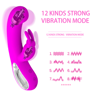 Vibrador de Conejo de 21 cm, Estimulador de Clítoris para Mujer, Tapón Anal <span class=keywords><strong>Vaginal</strong></span>, Dildos Grandes, Juguete Sexual, Masturbador Femenino, Tienda de Productos Eróticos - Product Image 2