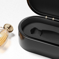 Emballage de mode, cosmétiques, petit coffret ovale portable, soins personnels faits à la main, coffret à parfum en bois mat TIMBER, marque DS