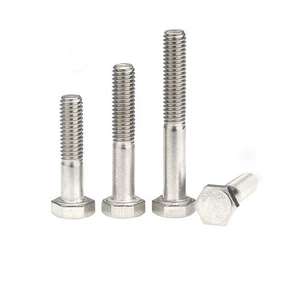 Tornillo Hexagonal Resistente a la Corrosión de Grado A2/A4, Popular y Nuevo, en Oferta, Semi-Roscado DIN931, Resistente al Agua Salada para la Construcción Naval - Product Image 3