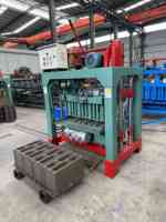 Machine de moulage manuelle de briques de ciment 4-35B à haute efficacité pour blocs creux, facile à utiliser, vente directe fabricant