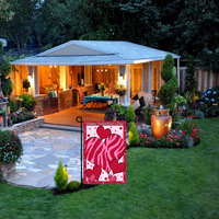 Drapeau joyeux saint-valentin 12x18 pouces, impression Double face, drapeau de jardin saint-valentin, vente en gros