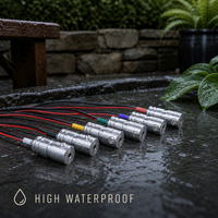 KEPUAI Moteur d'éclairage LED à fibre optique nouvelle génération pour voiture, en alliage d'aluminium résistant à l'eau, 50 000 heures