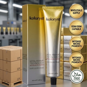 Crema Colorante <span class=keywords><strong>per</strong></span> <span class=keywords><strong>Capelli</strong></span> Professionale - Tinta Permanente Naturale con Formula Nutriente a Basso Contenuto di <span class=keywords><strong>Ammoniaca</strong></span> <span class=keywords><strong>per</strong></span> Tutti i Tipi di <span class=keywords><strong>Capelli</strong></span> - Product Image 3