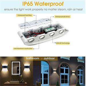 Vendite calde alte luci murali <span class=keywords><strong>applique</strong></span> 400lm <span class=keywords><strong>applique</strong></span> lampade <span class=keywords><strong>da</strong></span> parete <span class=keywords><strong>da</strong></span> <span class=keywords><strong>esterno</strong></span> 8W led a pannocchia <span class=keywords><strong>da</strong></span> <span class=keywords><strong>esterno</strong></span> moderna <span class=keywords><strong>da</strong></span> <span class=keywords><strong>esterno</strong></span> led <span class=keywords><strong>da</strong></span> parete impermeabile - Product Image 3