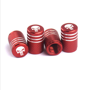 โลโก้แบรนด์เลเซอร์ที่กําหนดเองรถจักรยานยนต์รถจักรยานยนต์อลูมิเนียมฝาวาล์วยาง - Product Image 3