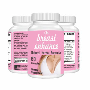 OEM Capsules alimentaires à formule naturelle à base de plantes pour l'amélioration et le lifting des seins, 60 capsules pour femmes, soutien énergétique - Product Image 1